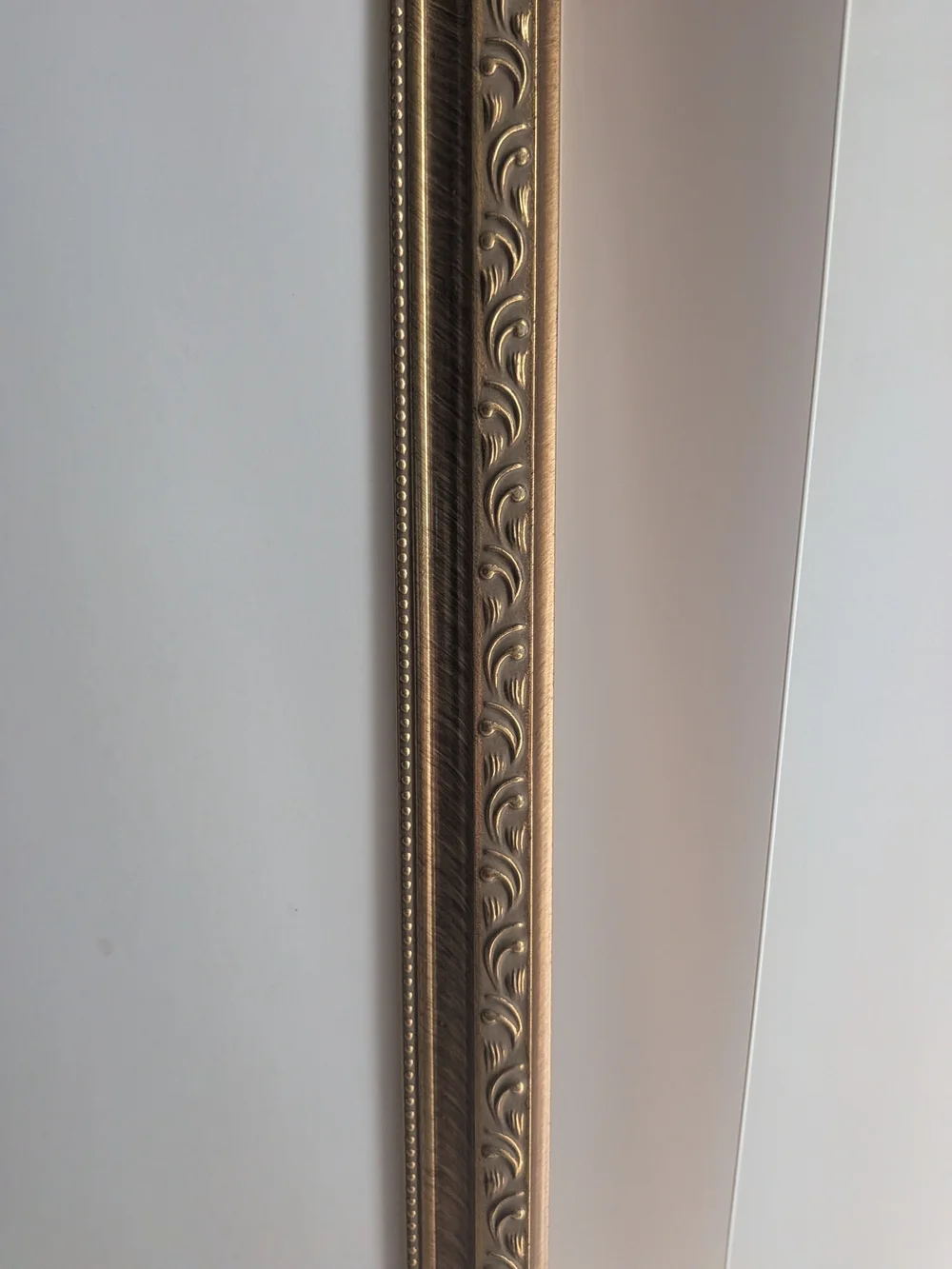 Ornate Gold Rectangle Wall Frame – Classic Decorative Wall Art – 8x24